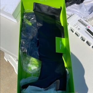 Black Knee-High Boots